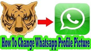 How To Change Whatsapp Profile Picture #HelpingMind