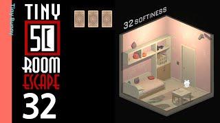 50 Tiny Room Escape Level 32 Walkthrough (3 Cards)