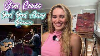 Jim Croce-Bad Bad Leroy Brown!!  Russian Girl First Time Hearing!!