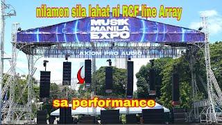 nilamon sila dito ni RCF speaker sa performance || Musik Manila Expo 2024.