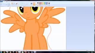 How To Make A Pony On Ms Paint