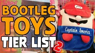 The Bootleg Toys TIER LIST 2