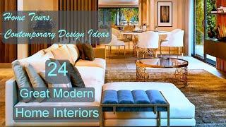 Home Tours, Contemporary Design Ideas | Great Modern Home Interiors #24