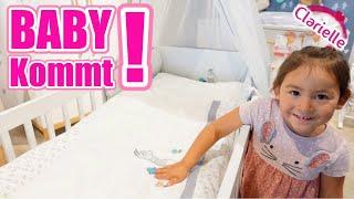 Das Baby kommt! | Geschwisterchen | Erstausstattung Baby Live Shopping Haul | Clarielle