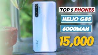 Top 5 best smartphones under 15000 in Pakistan | G85 + 6000mAh battery