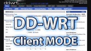 DD-WRT Client Mode Setup