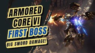 Armored Core VI - First Boss EASY!