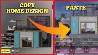 HOW TO COPY OTHERs HOME DESIGN In Pubg Mobile | Copy others home structure/design/building in Pubg