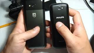 Телефоны кнопочные Philips Xenium E560 и E590