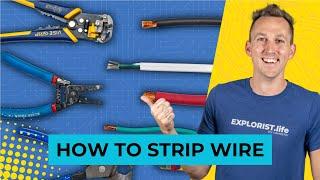 Wire Stripping 101 -  Wire Terminal Basics | Ep: 3/14