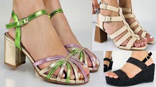 2024 LATEST AMAZING TRENDY SANDALS NEW DESIGNS FOR WOMEN LATEST GORGEOUS FOOTWEAR NEW COLLECTION