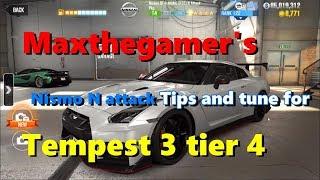 CSR2 Nismo GTR N attack Tempest 3 Tier 4 discussion, Tips and Tunes