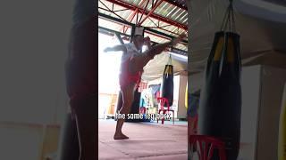 SAENCHAI shows us how to PROPERLY throw Round Kicks during Shadowboxing!  