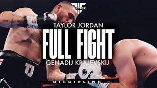 Taylor Jordan v Genadij Krajevskij | FULL FIGHT