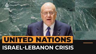 Lebanese FM says Israeli occupation is root cause of current crisis | Al Jazeera Newsfeed