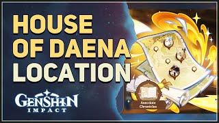 House of Daena Location Genshin Impact