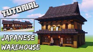 How To Build A Japanese Warehouse | Minecraft Tutorial