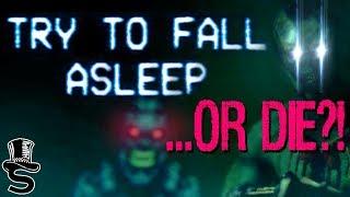 TRY TO FALL ASLEEP (Indie Horror Game) Full Demo Walkthrough Let's Play