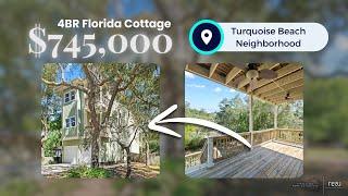 Check Out This $745,000 4 Bedroom Florida Cottage in Santa Rosa Beach [TOUR]