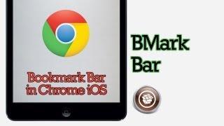 Bmark Bar - Bookmark Bar in Google Chrome on iOS (Cydia Tweak)