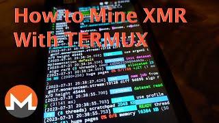 HOW TO MINE MONERO (XMR) WITH TERMUX │ Easy Tutorial