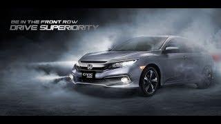 [OFFICIAL VIDEO] New Honda Civic 2019 (Be in the Front Row. DRIVE SUPERIORITY)