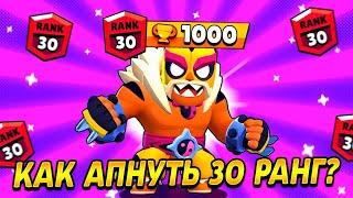 КАК АПНУТЬ 30 РАНГ НА ЭЛЬ ПРИМО? АПНУЛ 30 РАНГ BRAWL STARS