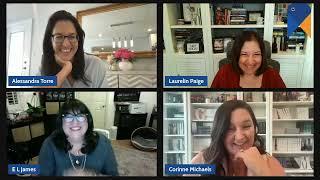 BingeBooks Book Club: E L James with Alessandra Torre, Laurelin Paige & Corinne Michaels