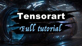 The latest and newest tutorial of #tensorart  #aiart #stablediffusion #aigc #sdxl #aiprompt #ai