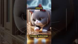 rain and the fat gray cat #cat #shorts #short #feedshorts #ai