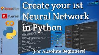 Create and visualize your very first Neural Network in Python