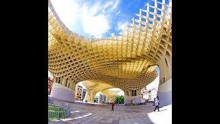 The World Largest Wooden Structure Metropol Parasol in Seville Spain