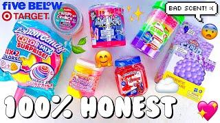 Target vs Five Below Store Bought Slime Review  Under $10