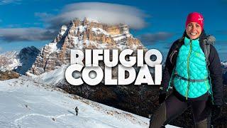 Rifugio Coldai | Dolomiti di Zoldo: son tornate le ciaspole! ️