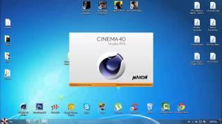 Como Baixar Cinema 4D R14 Crackeado "Portable" Rapido e Leve 32 bits e 64 bits 2014