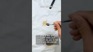 How To Remove A Coffee Stain On The Go!! #cleantok #cleanlaundry #coffeestain