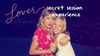 Meeting Taylor Swift/ LA lover secret sessions experience!