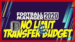 Football Manager 2020 No Limit Transfer Budget 