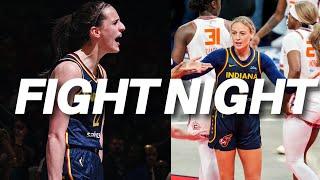 Fever vs Sun ERUPTS in Brawl! Caitlin Clark Targeted By Marina Mabrey, Cunningham vs Sheldon!
