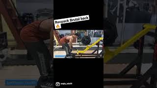 Respack brutal back training #back #chest #shouldier #legg #deltoid #bahu #dada #short #bodybuilder