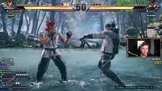 Jin Can Never Beat Rival Hwoarang... Even Clock Says No