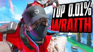 TOP 0.01% WRAITH SOLO ABSOLUTELY INSANE (Apex Legends Gameplay)