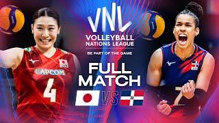 Japan  vs. Dominican Republic  - VNL 2024 | Full Match - Week 2