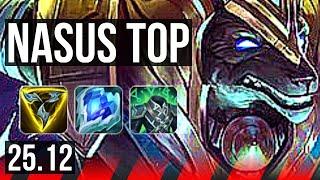NASUS vs SETT (TOP) | 11/1/7, Legendary | KR Diamond | 25.12