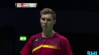 Dubai World Superseries Finals 2017 | Badminton Day 2 M2-MS | Shi Yuqi vs Viktor Axelsen