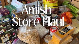 Amish and Discount Store Haul | Real Homestead Life