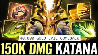  150.000 DMG Giant Juggernaut Strongest Katana — 11SEC Omnislash 40K Gold Comeback Dota 2 Pro