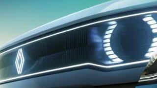 The New 2025  Renault 4 E-Tech Teaser