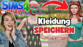 Nie wieder schlecht gekleidete Sims!│ICH reagiere auf│Sims 4│REACTION│Deutsch