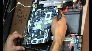 Разборка ноутбука Acer Aspire V3-551G / Disassembling laptop Acer Aspire V3-551G